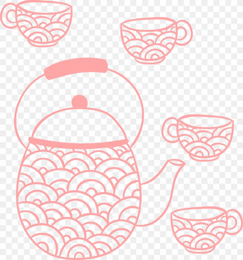 Tea Clip Art, PNG, 1056x1130px, Tea, Area, Cover Art, Drinkware, Pink Download Free