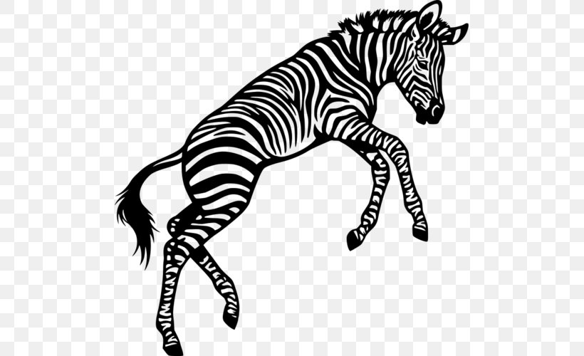Zebra Cartoon, PNG, 500x500px, Zebra, Animal Figure, Art, Black, Blackandwhite Download Free