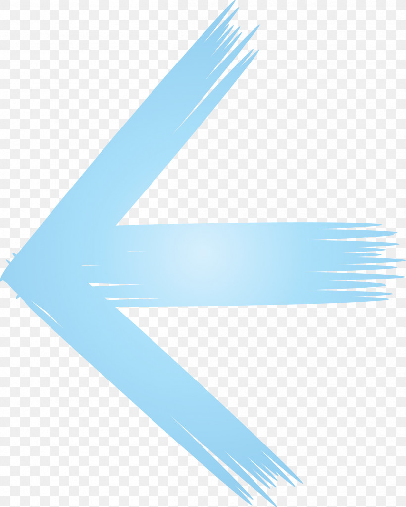 Brush Arrow, PNG, 2405x3000px, Brush Arrow, Aqua, Azure, Blue, Electric Blue Download Free