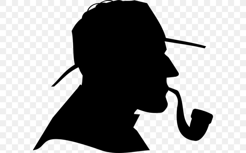 Detective Silhouette Clip Art, PNG, 600x509px, Detective, Artwork, Black, Black And White, Crime Download Free