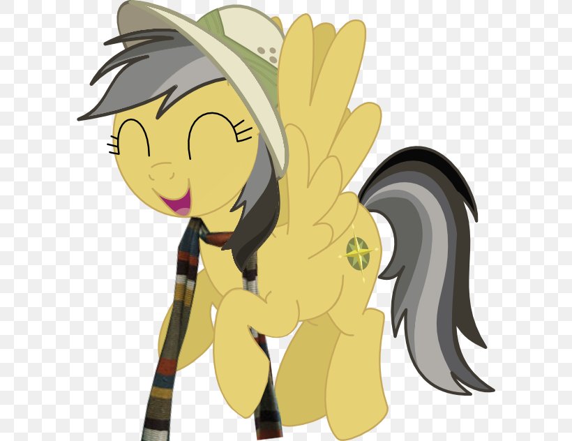 Pony Derpy Hooves Daring Don't Horse, PNG, 600x632px, Watercolor, Cartoon, Flower, Frame, Heart Download Free