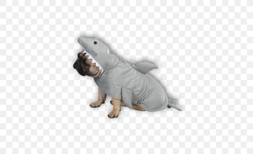 Pug French Bulldog Shark Puppy Costume, PNG, 500x500px, Pug, Animal, Cat, Costume, Cuteness Download Free