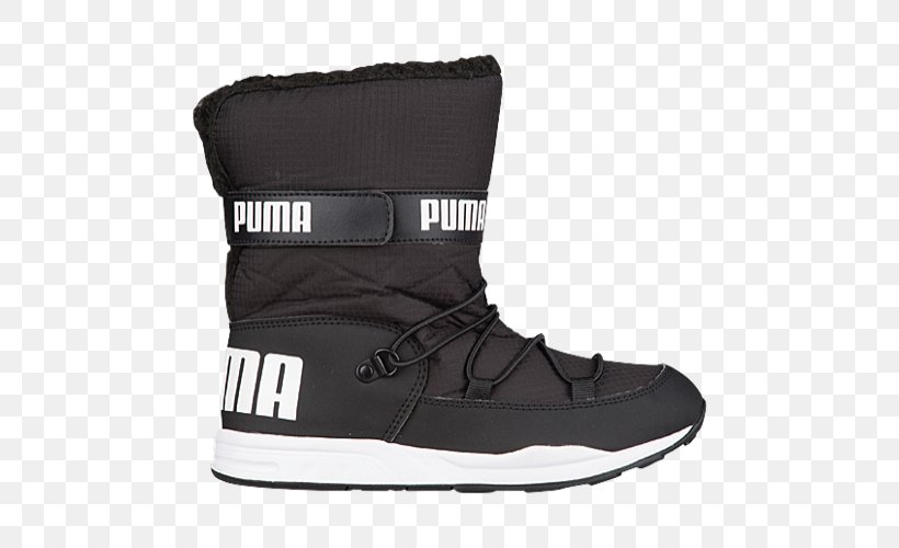 Snow Boot Puma Clyde Shoe Adidas, PNG, 500x500px, Snow Boot, Adidas, Black, Boot, Brand Download Free