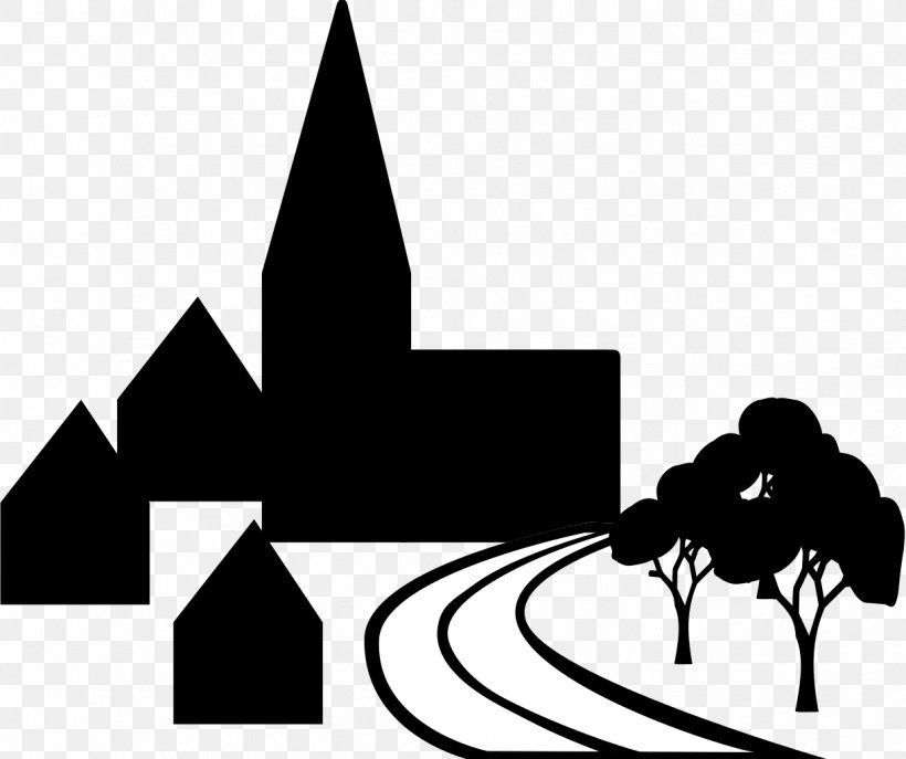 Village Silhouette Pictogram Clip Art, PNG, 1221x1024px, Village, Black, Black And White, Information, Map Download Free