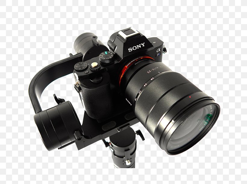 Digital SLR Mirrorless Interchangeable-lens Camera Sony α7 II Gimbal, PNG, 700x611px, Digital Slr, Camera, Camera Accessory, Camera Lens, Camera Stabilizer Download Free