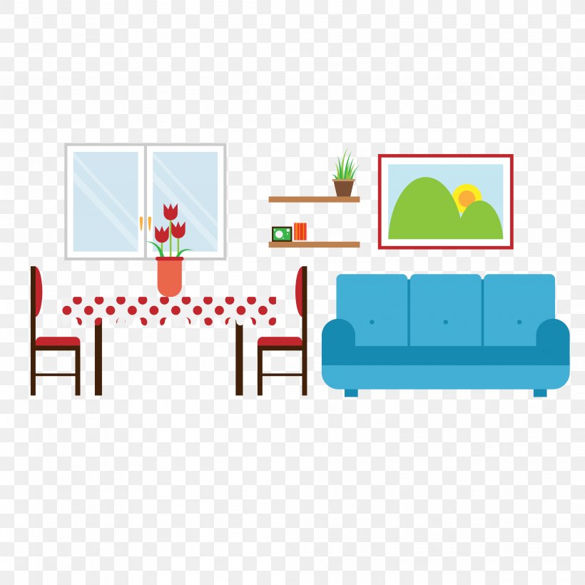 Table Room Chair, PNG, 4167x4167px, Table, Area, Cartoon, Chair, Couch Download Free