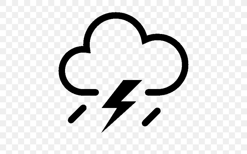 Thunderstorm Weather, PNG, 512x512px, Storm, Area, Black And White, Brand, Cloud Download Free