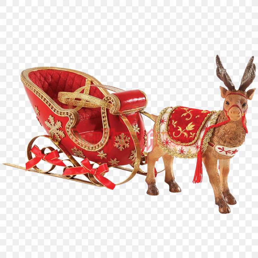 Santa Claus's Reindeer Santa Claus's Reindeer Christmas, PNG, 850x850px, Reindeer, Chariot, Christmas, Christmas Ornament, Deer Download Free