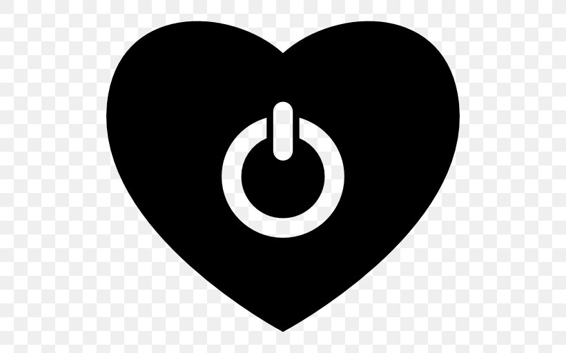 Button, PNG, 512x512px, Button, Black And White, Heart, Logo, Love Download Free