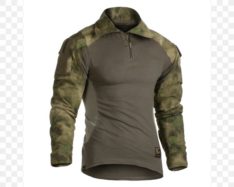Long-sleeved T-shirt Army Combat Shirt Long-sleeved T-shirt MultiCam, PNG, 1000x800px, Tshirt, Army Combat Shirt, Button, Camouflage, Clothing Download Free