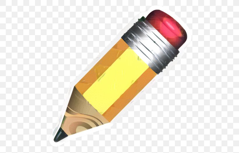 Pencil, PNG, 528x523px, Pencil, Orange, Yellow Download Free