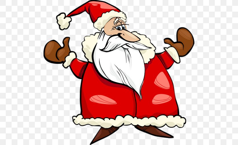 Santa Claus Christmas Petit Papa Noël Comics Clip Art, PNG, 520x500px, Santa Claus, Artwork, Beard, Cartoon, Christmas Download Free