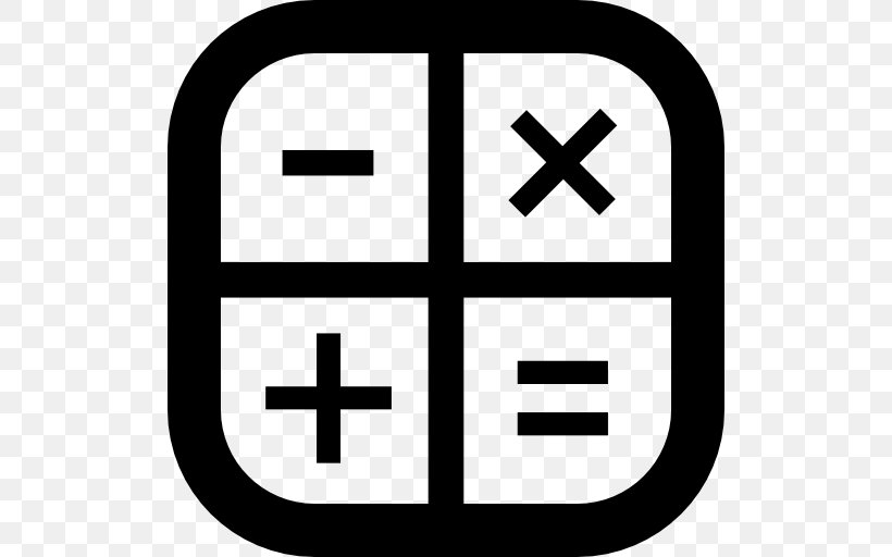 Scientific Calculator Symbol Plus-minus Sign, PNG, 512x512px, Calculator, Area, Black And White, Brand, Calculation Download Free