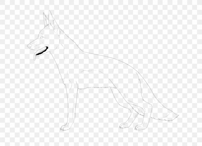 Dog Breed Line Art White Sketch, PNG, 1024x744px, Dog Breed, Artwork, Black And White, Breed, Carnivoran Download Free