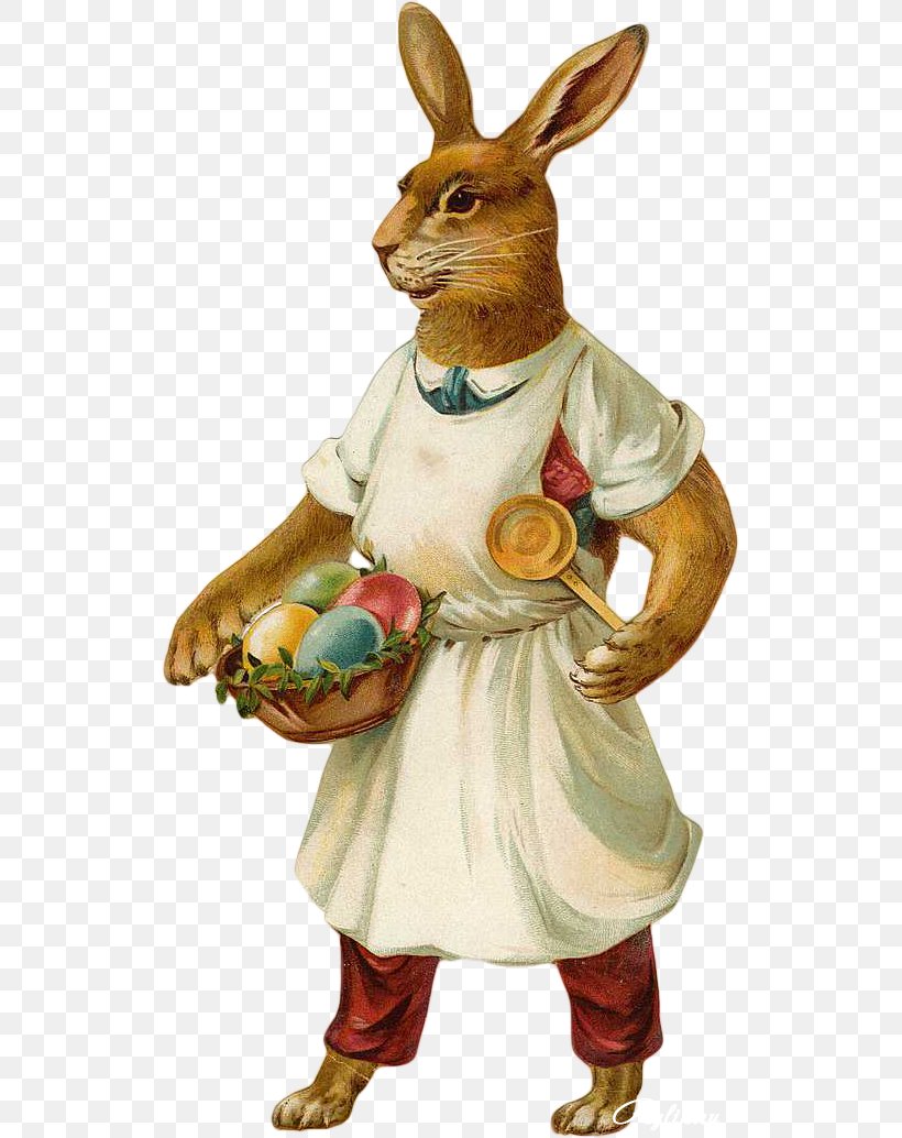 Easter Bunny Victorian Era Rabbit Easter Postcard, PNG, 525x1034px, Easter Bunny, Advent, Easter, Easter Egg, Easter Postcard Download Free