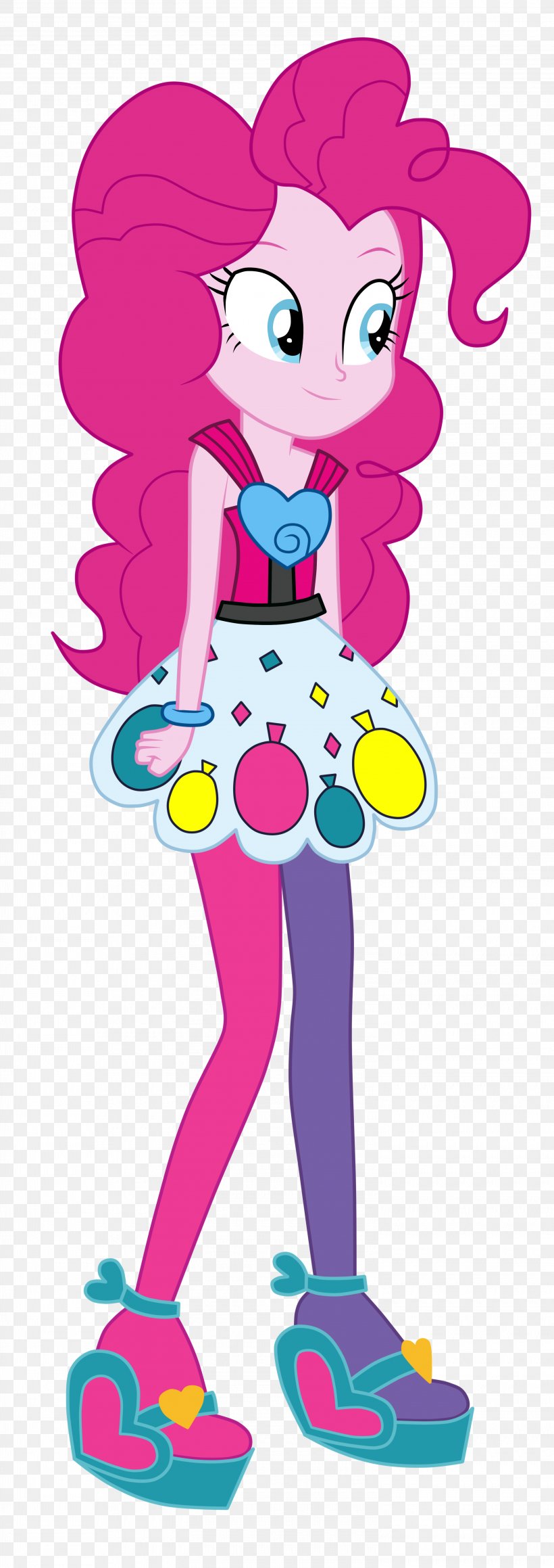 Pinkie Pie Applejack Rarity Pony Twilight Sparkle, PNG, 3000x8484px, Watercolor, Cartoon, Flower, Frame, Heart Download Free