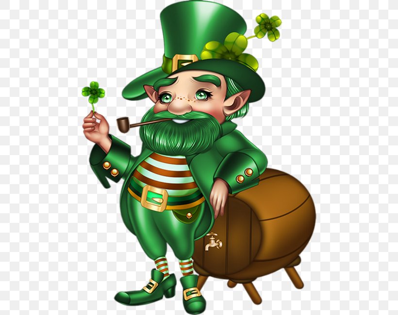 Saint Patrick's Day Leprechaun 17 March Ireland, PNG, 485x650px, 17 March, Leprechaun, Art, Cartoon, Christmas Download Free