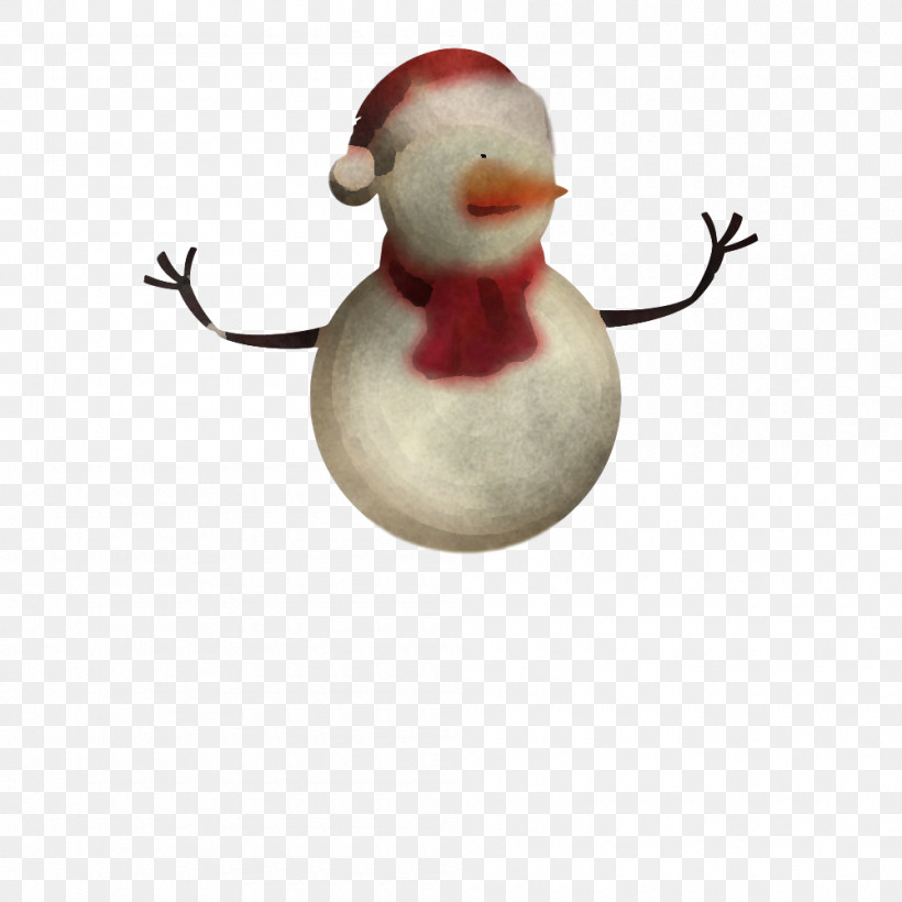 Snowman, PNG, 1000x1000px, Snowman, Duck, Figurine Download Free