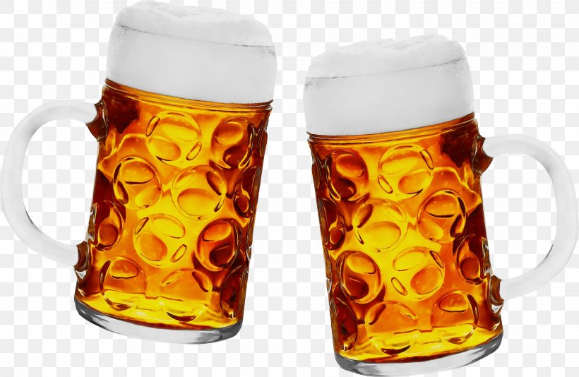 Beer Glasses Pint Brewery Drink, PNG, 2834x1846px, Watercolor, Beer, Beer Bottle, Beer Glass, Beer Glasses Download Free