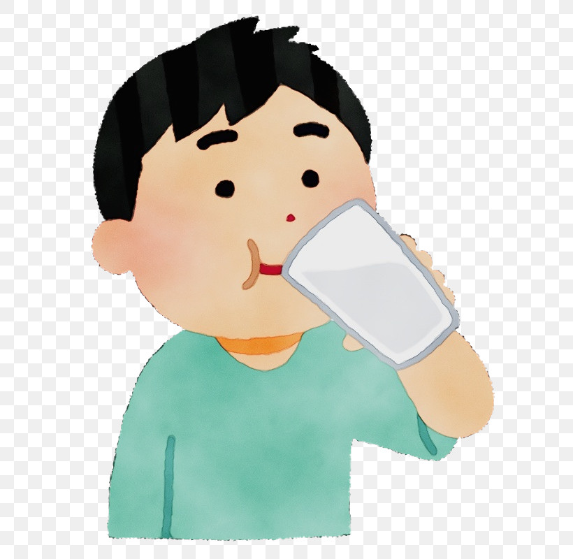 Cartoon Nose Drinking Child, PNG, 726x800px, Watercolor, Cartoon, Child, Drinking, Nose Download Free