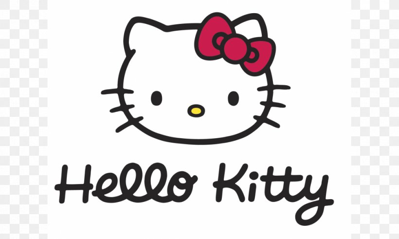 Hello Kitty Cat Character Sanrio Image, PNG, 1000x600px, Hello Kitty, Area, Art, Brand, Cartoon Download Free