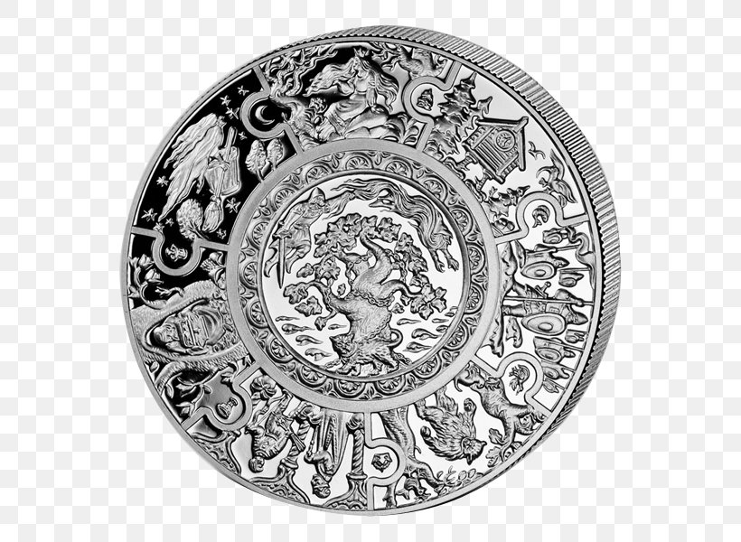 Silver Coin Silver Coin Russia Bullion Coin, PNG, 600x600px, Coin, Advers, Black And White, Bullion, Bullion Coin Download Free