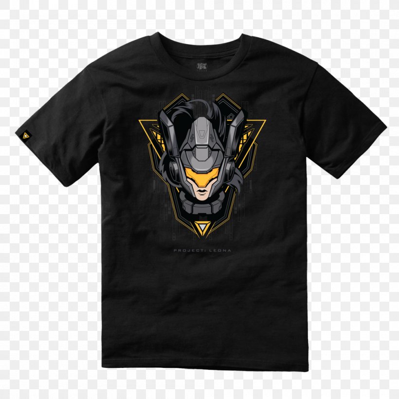 T-shirt League Of Legends Sleeve Game, PNG, 1000x1000px, Tshirt, Active Shirt, Black, Brand, Clothing Download Free