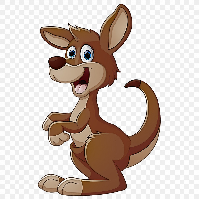 Cartoon Macropodidae Kangaroo Animation Mouse, PNG, 1800x1800px, Cartoon, Animal Figure, Animation, Fawn, Kangaroo Download Free