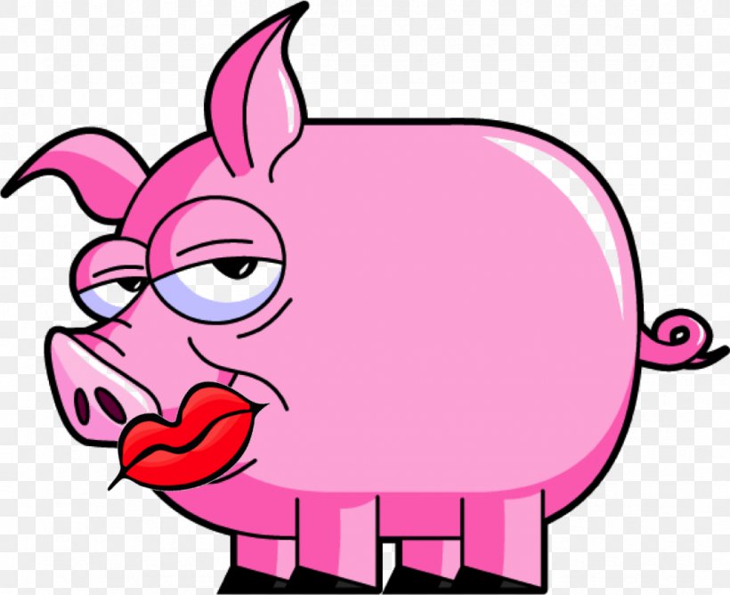 Pig Roast Porky Pig Cartoon Clip Art, PNG, 1074x876px, Watercolor, Cartoon, Flower, Frame, Heart Download Free
