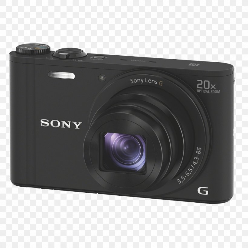 Sony Cyber-shot DSC-W800 Point-and-shoot Camera 索尼 Photography, PNG, 1000x1000px, Pointandshoot Camera, Bionz, Camera, Camera Lens, Cameras Optics Download Free