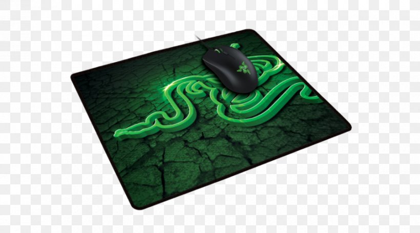 Computer Mouse Razer Goliathus Control Mouse Mats Razer Goliathus Mouse Pad Razer Inc., PNG, 900x500px, Computer Mouse, Computer Accessory, Game Controllers, Green, Mouse Download Free