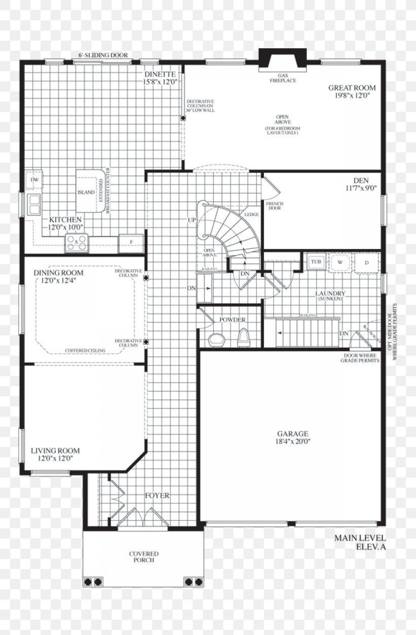 Floor Plan Technical Drawing, PNG, 750x1250px, Floor Plan, Area, Artwork, Black And White, Diagram Download Free