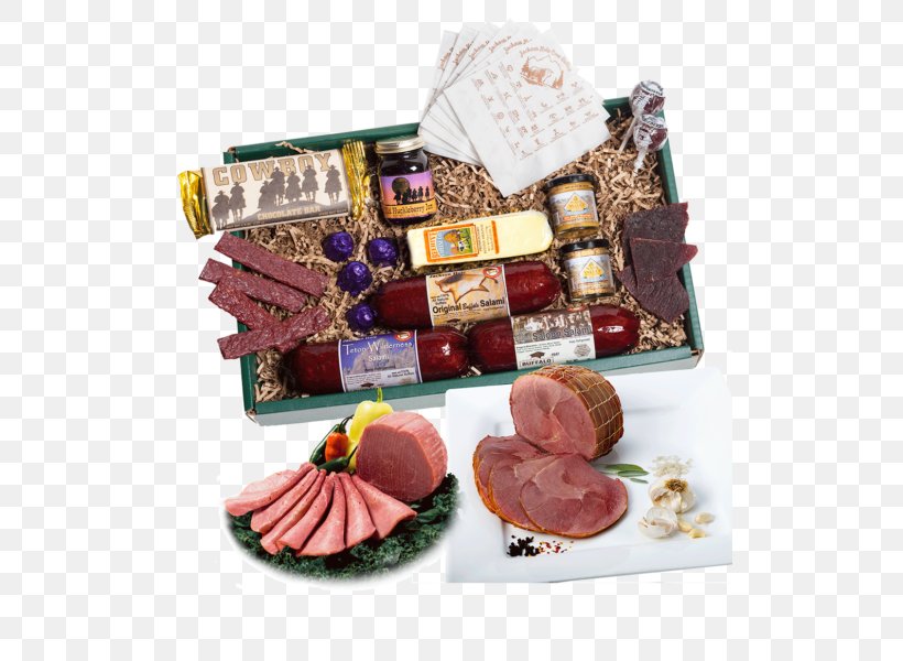 Jackson Hole Buffalo Meat Co Buffalo Burger Food Gift Baskets Salami, PNG, 510x600px, Buffalo Burger, American Bison, Basket, Buffalo Meat, Elk Download Free