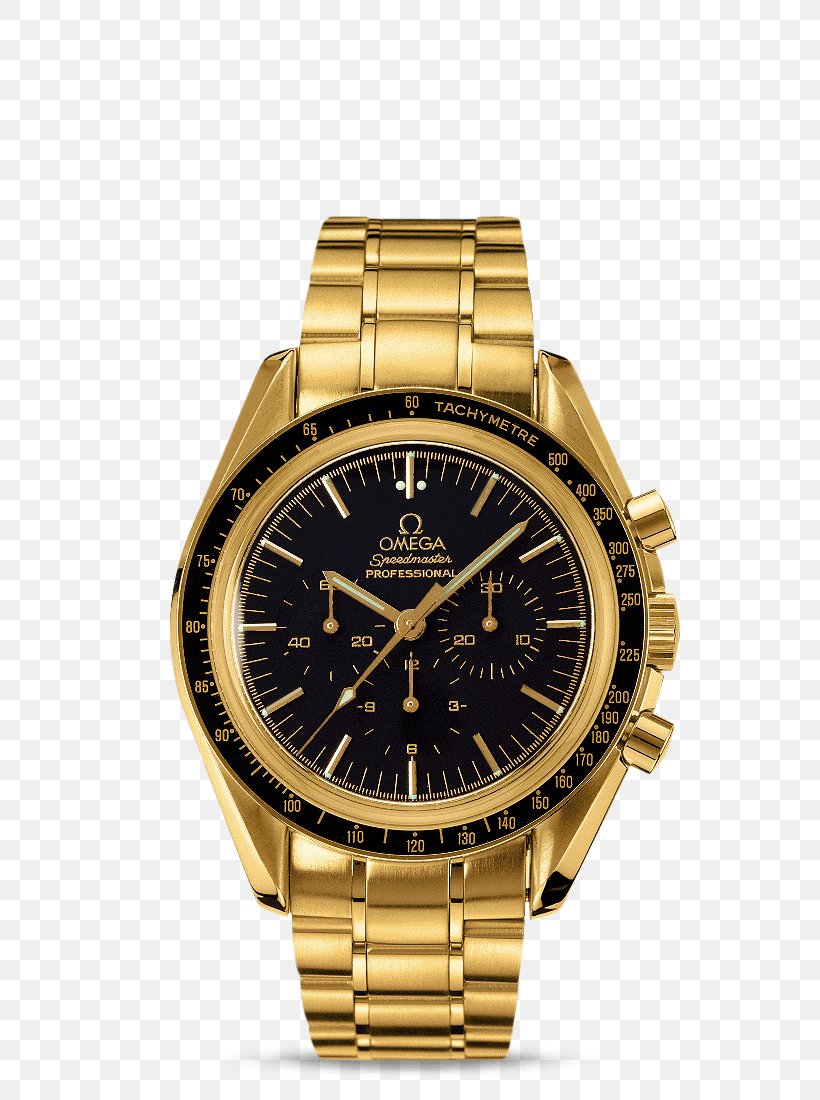 Omega Speedmaster Omega SA Watch Chronograph Omega Seamaster, PNG, 800x1100px, Omega Speedmaster, Brand, Chronograph, Gold, Goldfilled Jewelry Download Free