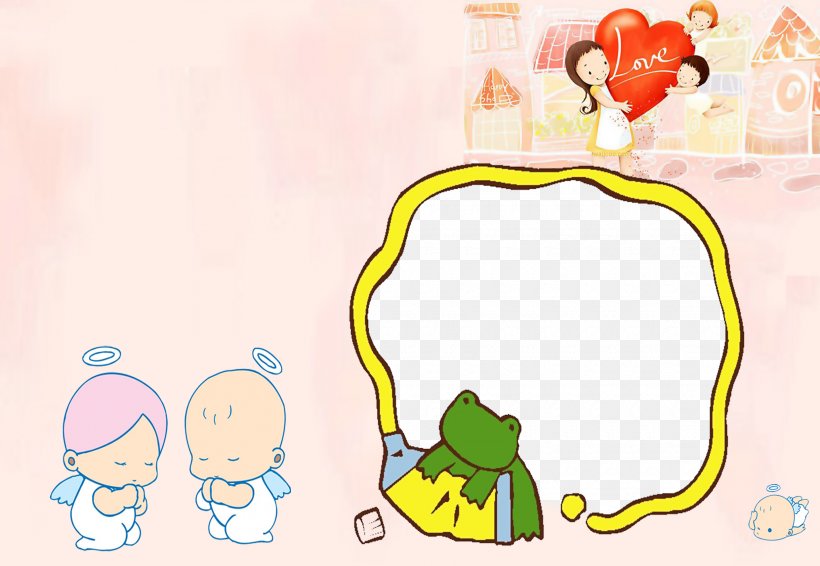 Poster Cartoon, PNG, 2480x1713px, Watercolor, Cartoon, Flower, Frame, Heart Download Free