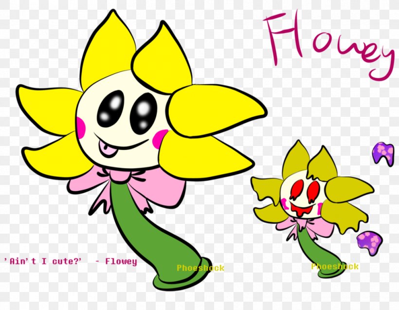 Undertale Flowey Floral Design Monster, PNG, 1014x788px, Undertale, Area, Art, Artwork, Character Download Free