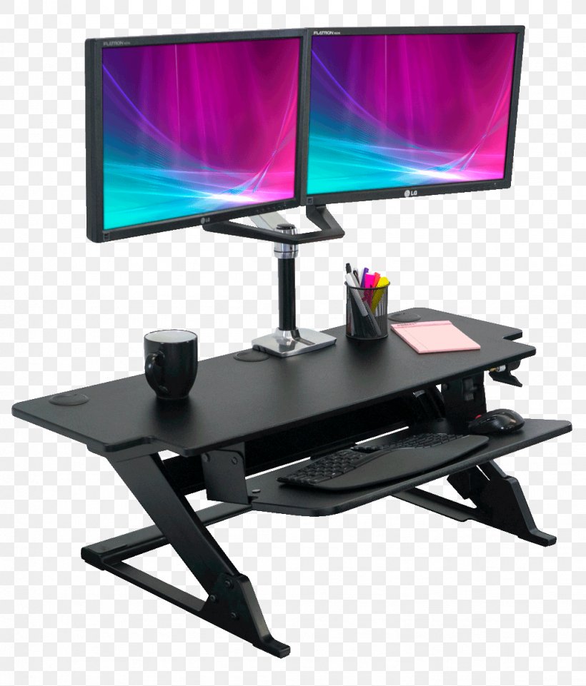 Standing Desk Sit-stand Desk Table, PNG, 1023x1200px, Standing Desk, Amazoncom, Computer Monitor, Computer Monitor Accessory, Desk Download Free