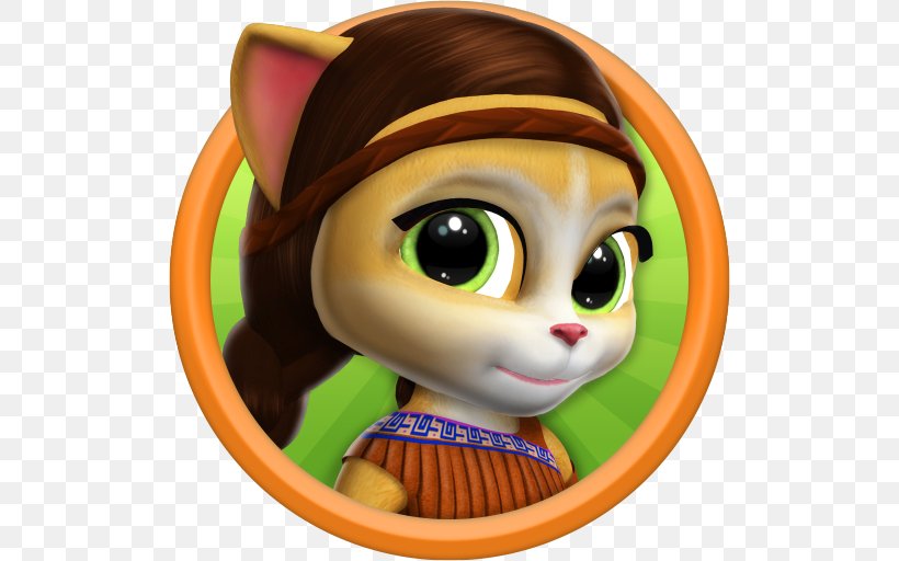 Emma The Cat, PNG, 512x512px, Cat, Android, Apkpure, App Store, Digital Pet Download Free