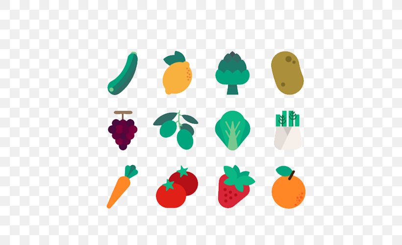 Fruit Vegetable Clip Art, PNG, 500x500px, Fruit, Cherry, Flat Design, Food, Gourd Download Free