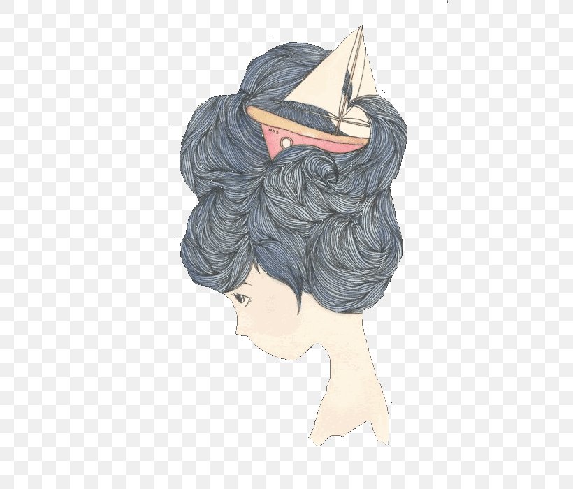 Hair Drawing Sea Wind Wave, PNG, 462x700px, Hair, Art, Beard, Capelli, Costume Design Download Free