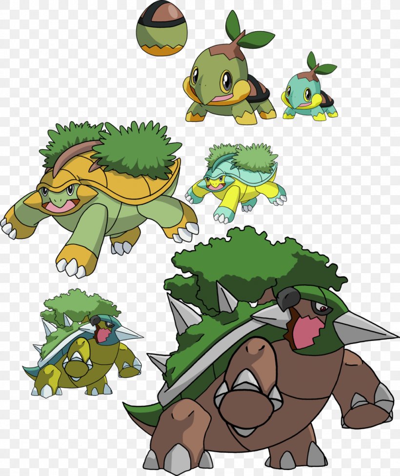 Pokémon X And Y Torterra Turtwig Grotle, PNG, 1024x1219px, Torterra, Cartoon, Dinosaur, Drawing, Fauna Download Free