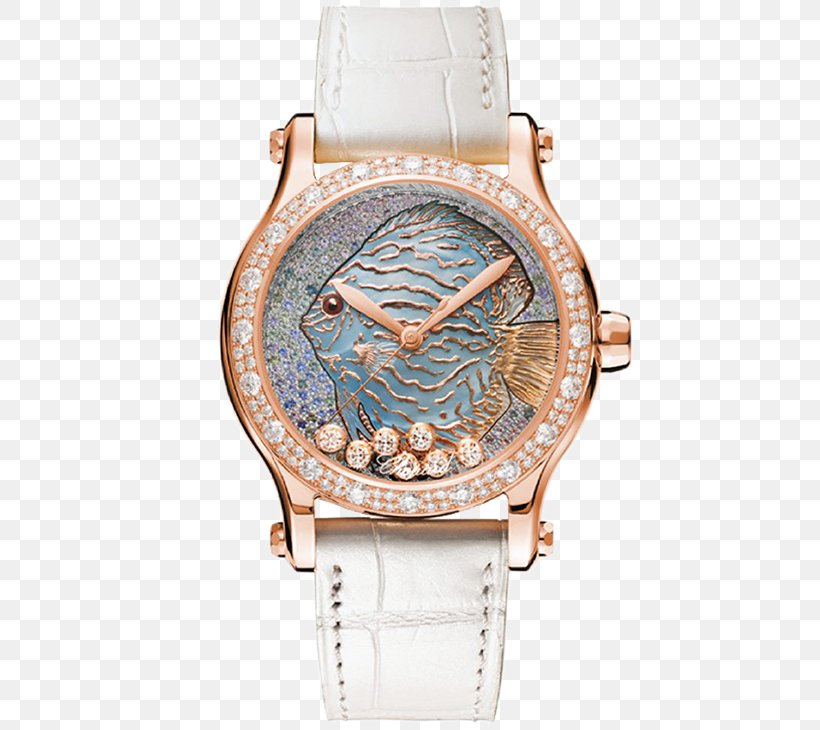 Watch Chopard Baselworld Happy Diamonds, PNG, 730x730px, Watch, Automatic Watch, Baselworld, Buckle, Chopard Download Free