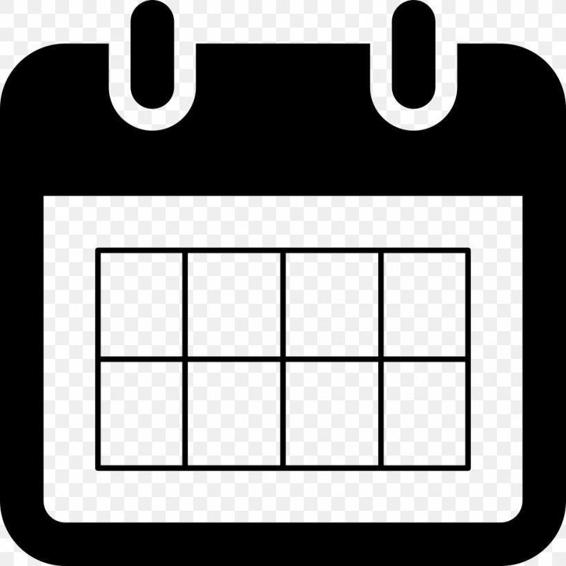 Calendar Clip Art, PNG, 980x980px, Calendar, Academic Term, Area, Black, Black And White Download Free