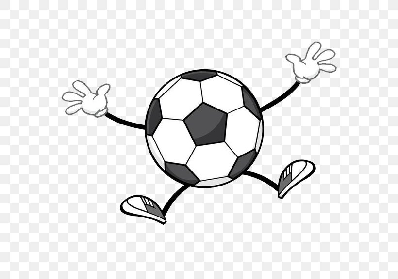 Cartoon Football Royalty-free, PNG, 600x576px, Cartoon, Area, Association Football Referee, Ball, Black And White Download Free