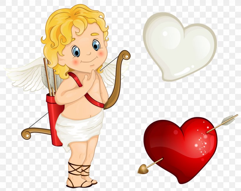 Cupid Heart Clip Art, PNG, 2000x1586px, Watercolor, Cartoon, Flower, Frame, Heart Download Free