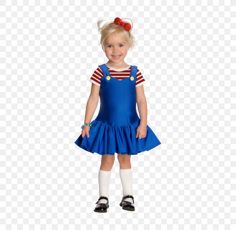 Hello Kitty Halloween Costume Child, PNG, 463x800px, Hello Kitty, Blue, Cheerleading Uniform, Child, Clothing Download Free