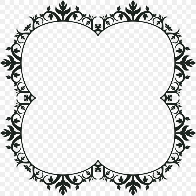 Picture Frames Ornament Clip Art, PNG, 2318x2318px, Watercolor, Cartoon, Flower, Frame, Heart Download Free