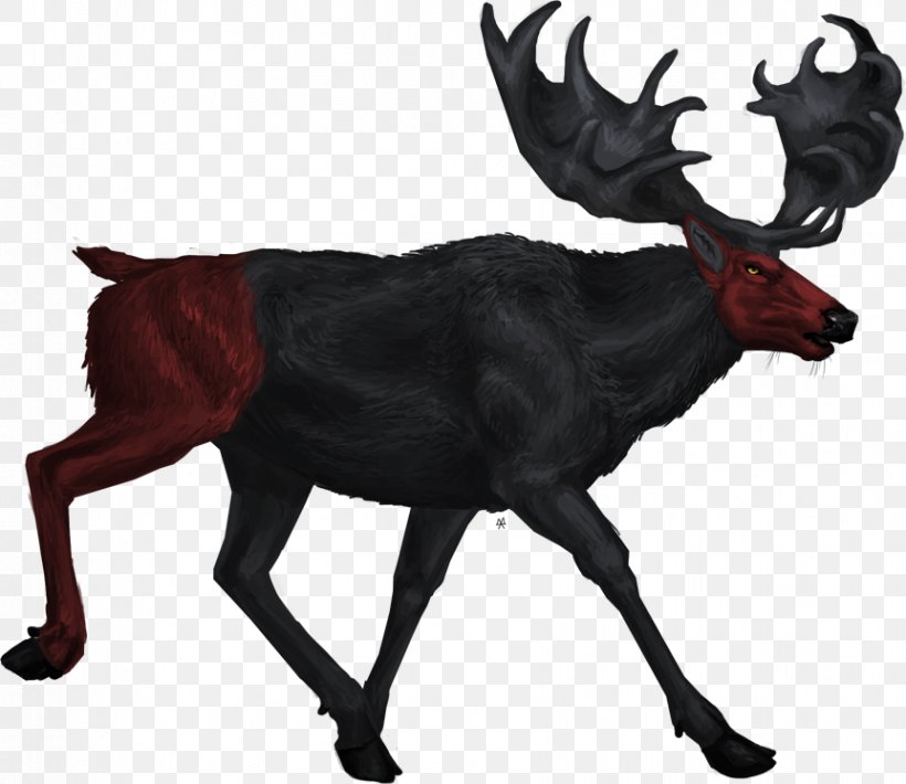 Reindeer Antler Wildlife, PNG, 862x747px, Reindeer, Antler, Deer, Wildlife Download Free
