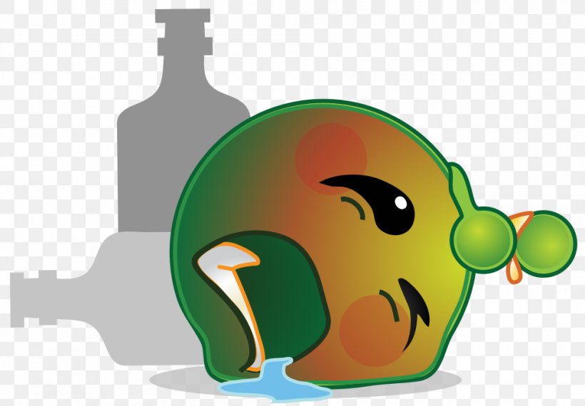 Smiley Emoticon Alcoholic Drink Clip Art, PNG, 1000x696px, Smiley, Alcohol, Alcohol Intoxication, Alcoholic Drink, Beak Download Free