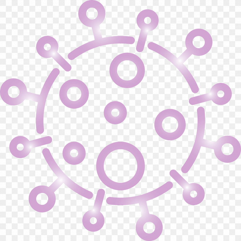 Violet Purple Lilac Pink Circle, PNG, 3000x3000px, Covid Virus, Circle, Coronavirus, Flu Corona, Lilac Download Free